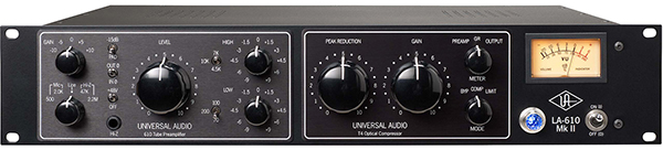 Universal Audio LA-610 MKII 單通道电子管通道条,M-610+LA2A