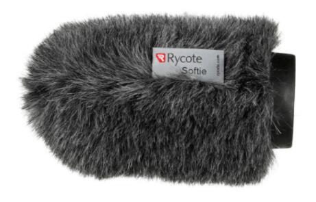Rycote Classic-Softie 18cm枪式话筒滑套式防风海绵毛衣