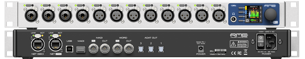 RME - 12Mic-D 话筒放大器