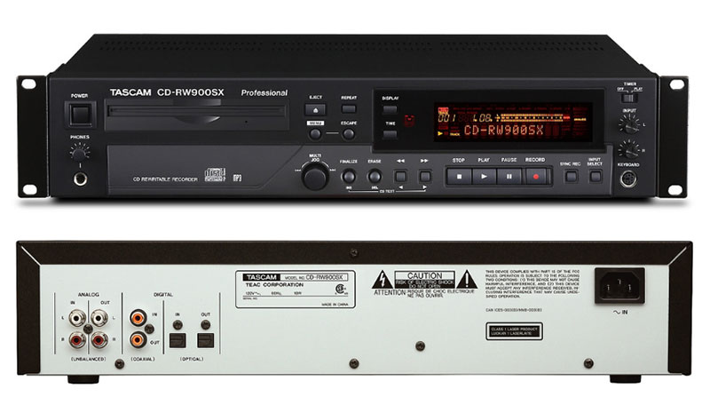 TASCAM - CD-RW900SX 刻录机/播放器