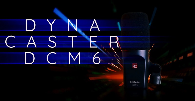 sE Electronics DynaCaster DCM6 动圈工作室话筒