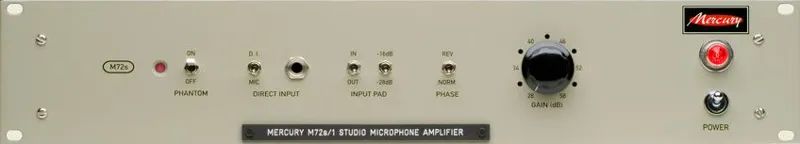 Mercury M72s 话筒放大器