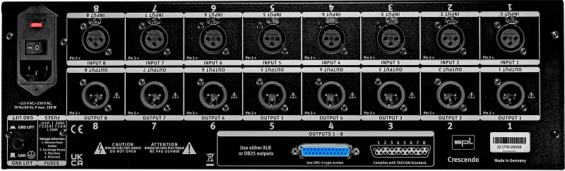 SPL (Sound Performance Lab) Crescendo 8 新版八通道话放 