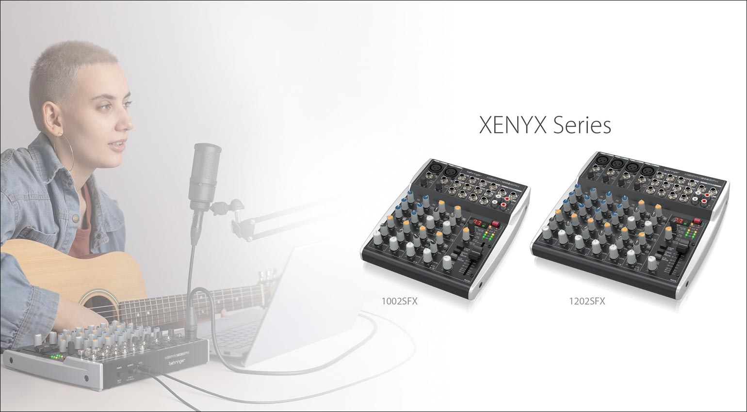 Behringer XENYX 1202SFX 模拟调音台