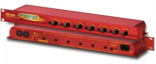 Sonifex RB-HD6 6路立体声耳机分配放大器
