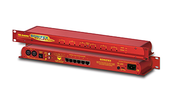 Sonifex RB-DA6RG 立体声信号分配放大器,1分6,带输出增益控制,RJ45