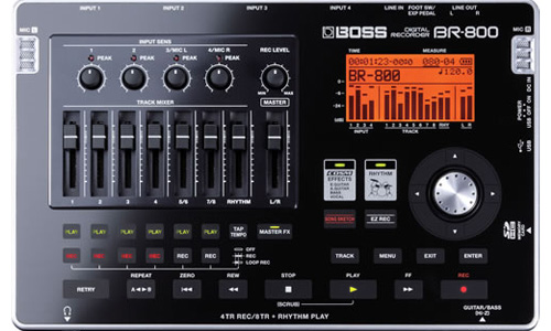 BOSS BR-800便携式的8轨录音机
