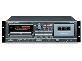 TASCAM CD-A700激光唱机自动反带卡座一体机