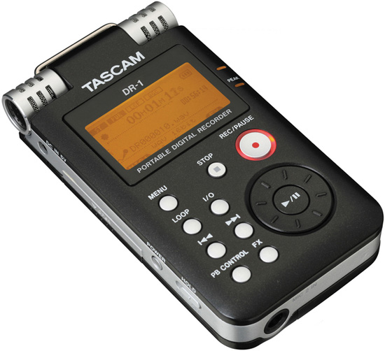 Tascam DR-1 24bit数字手持录音机