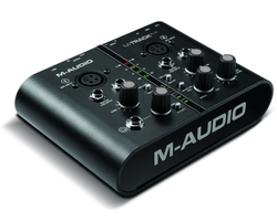 M-AUDIO M-track Plus M track 双路话放USB声卡 /音频接口