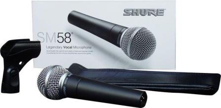 Shure 舒尔 SM58 人声话筒，心形动圈