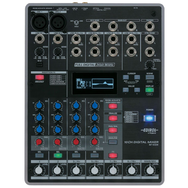 Roland罗兰 M-10DX: 10通道数字调音台