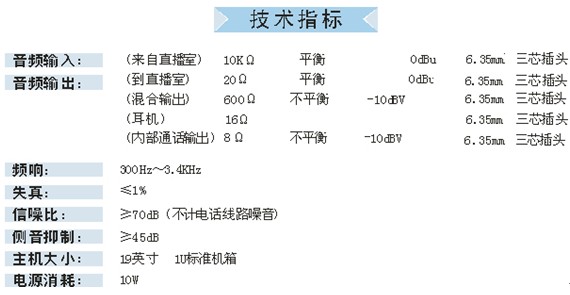 福川 TH804B 热线电话耦合器