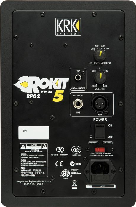 KRK RP5 G2 专业监听音箱