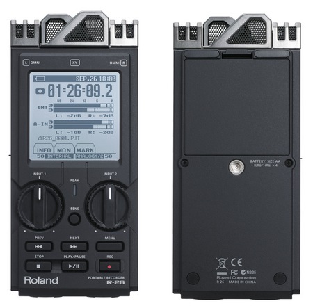 Roland R-26 便携式专业录音机