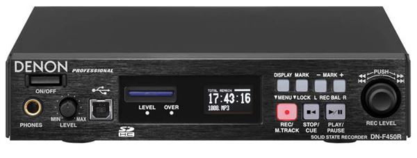 Denon 天龙 DN-F450R 专业固态音频录音机