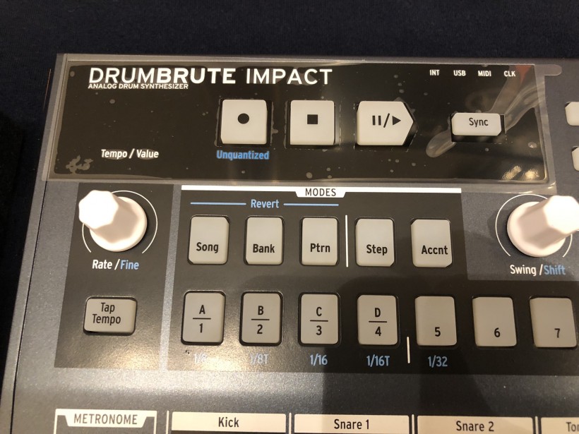 Arturia DrumBrute Impact 纯模拟鼓机第一时间上手