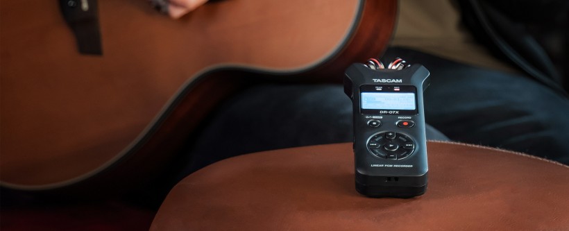 Tascam 宣布新的 DR-X 系列数字录音机兼 USB 音频接口