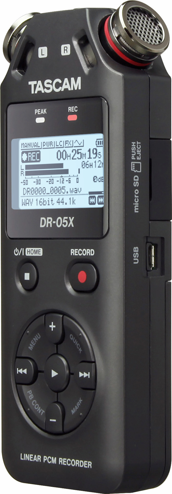 Tascam 宣布新的 DR-X 系列数字录音机兼 USB 音频接口