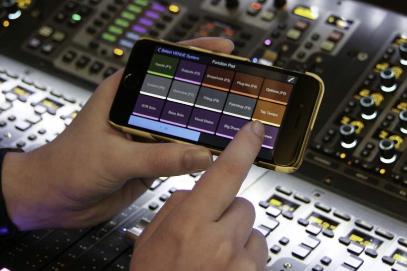 AVID Venue S6L 系统升级，可通过 iOS 控制呈现体育场大小的演出