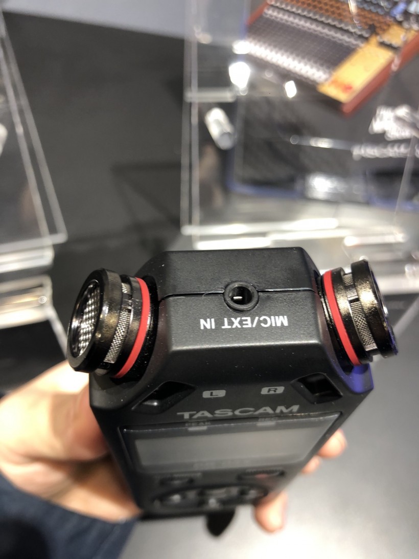 NAMM 2019 展会：Tascam 三款 DR-X 系列手持录音机第一时间上手
