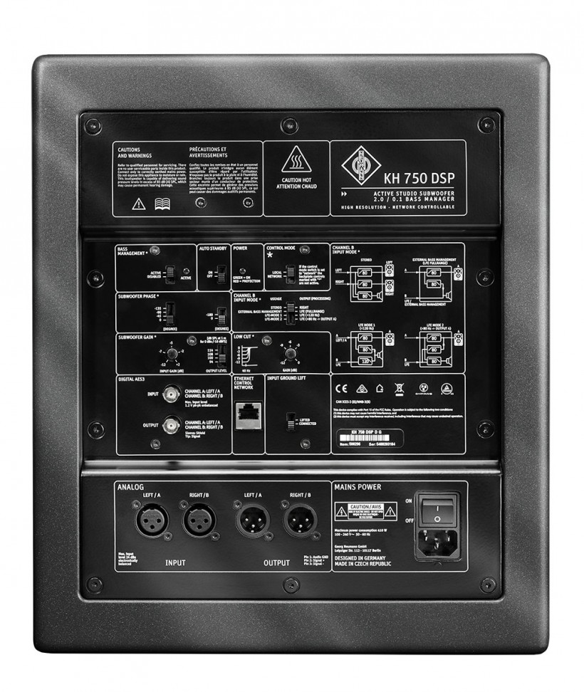 NEUMANN KH 750 DSP 有源低音监听音箱——小空间里的深沉低音
