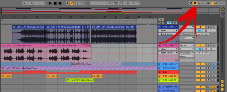 Ableton Live 小贴士：加速工作效率的 Live 10 快捷键操作