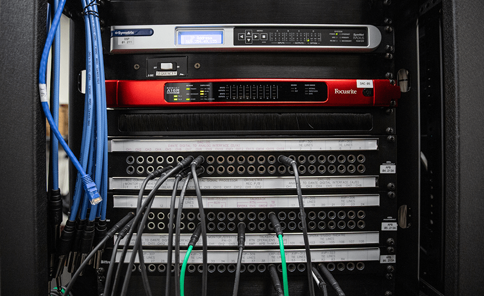 Focusrite Pro Rednet成为新英格兰音乐音乐学院扩张Dante系统的核心