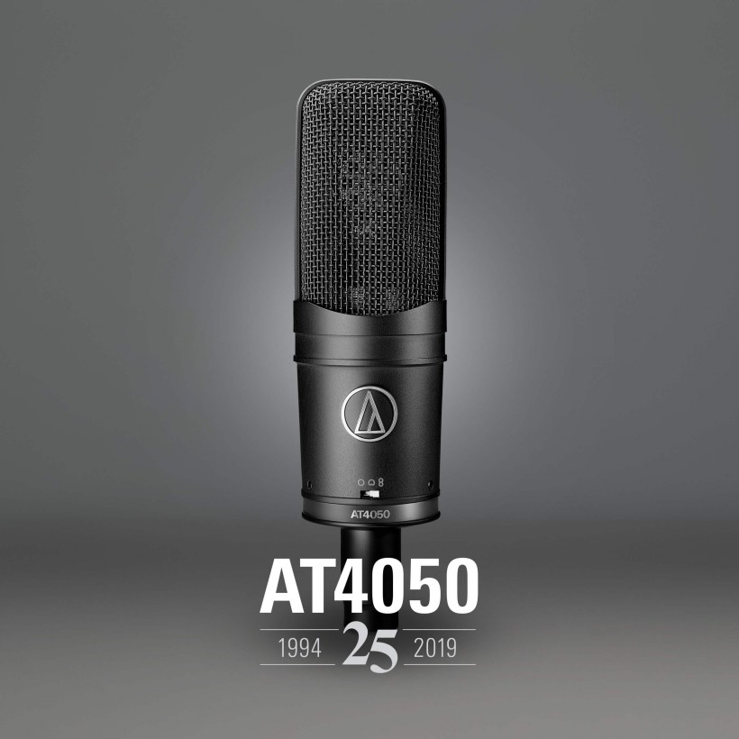 Audio-Technica 纪念 AT4050 大振膜电容话筒发布 25 周年