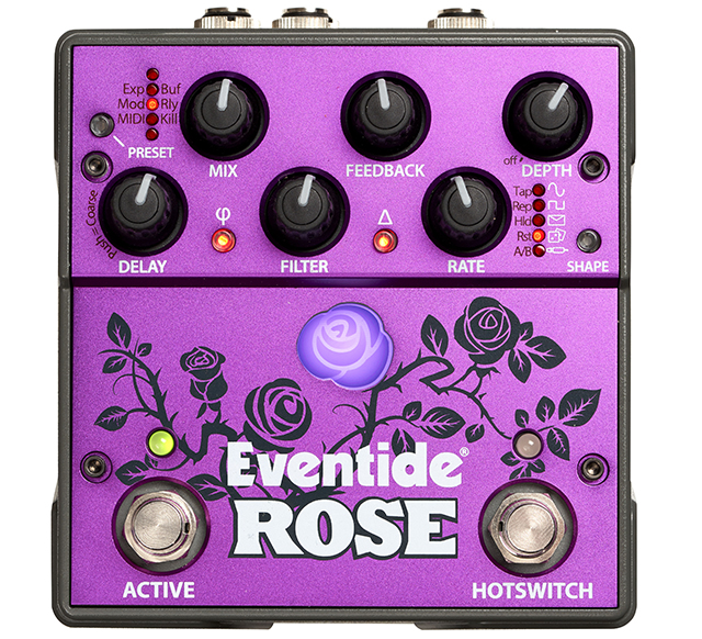 Eventide 发布 Rose 模数延迟效果器