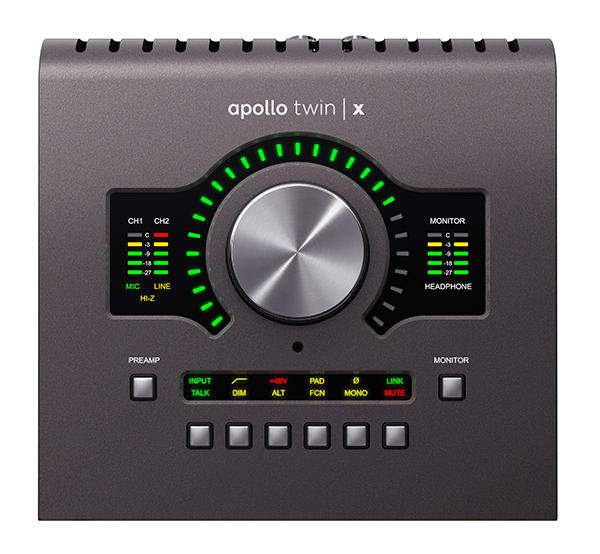 Universal Audio重磅推出Apollo Twin X和Apollo X4两款雷电3音频接口