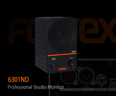 Fostex 6301ND 专业4寸有源监听音箱