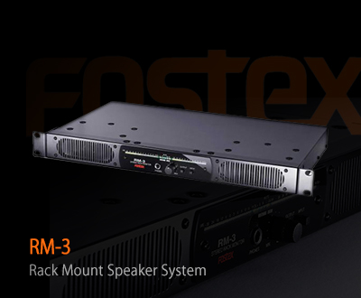 Fostex RM-3 专业立体声机架式监听
