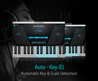 Antares Auto-Key (E)自动调与音阶侦测插件（电子版）