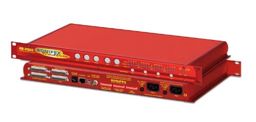 Sonifex RB-DSD8 八通道数字/模拟信号自动/手动冗余备份切换器,双电源