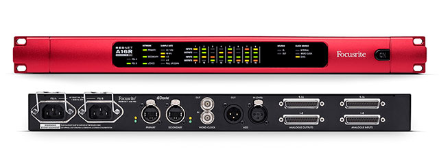 Focusrite Pro - REDNET A16R MkII 音频接口