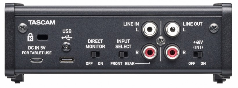 Tascam 发布新 US-HR 系列三款 USB-C 音频接口：US-1x2HR、US-2x2HR、US-4x4HR